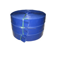 Tuyau plat flexible en PVC pour l'irrigation agricole, de 1, 2, 3, 4, 6, 8, 10 et 12 pouces, pour pompe à eau