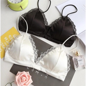 Sujetador cómodo inalámbrico con correa elástica de encaje, Sujetadores push-up sin costuras para mujer, Tops de garganta, lencería Sexy, Bralette - Product Image 1