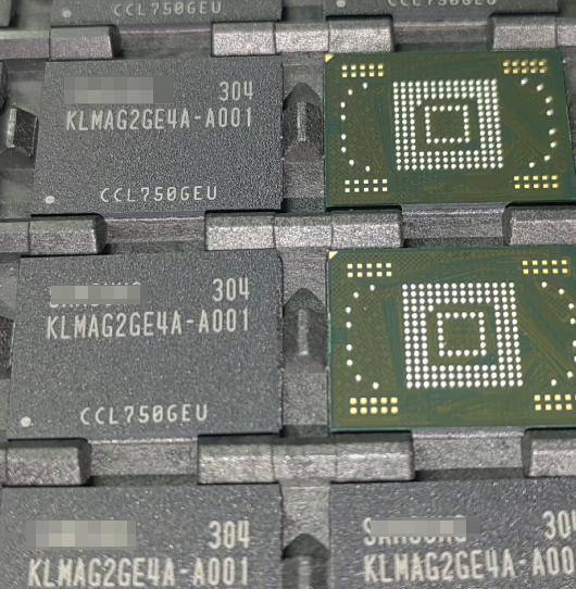 KLMAG2GE4A-A001 EMMC 5.1 16GB 153-Ball BGA Embedded Flash Memory Chip