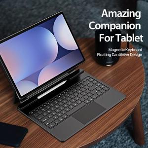 Teclado para Tablet <span class=keywords><strong>PC</strong></span> para Galaxy Tab S11 Ultra/S12 Ultra, Serie DUX DUCIS <span class=keywords><strong>MK</strong></span>, Teclado Inalámbrico Magnético, Funda para Tablet - Product Image 4