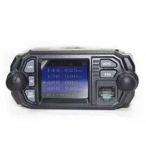 Atacado atualizado walkie talkie-Qyt kt 8900d mini walkie talkie 8900, mini display móvel, atualizado, de kt8900d 25w, banda dupla, uhf/vhf, rádio para viagens