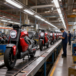 Motocicleta Eléctrica Roywell para Adultos, 11KW, Velocidad Máxima 130km/h, Batería de Litio NCM Extraíble de 96V112Ah, Potencia Máxima de 20KW, Centralizada - Product Image 3
