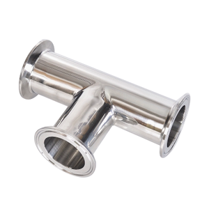 <span class=keywords><strong>Phil</strong></span> 76 Mandrin 92 Té en acier inoxydable KF16 KF25 KF40 KF50 Raccord sous vide KF Té à 3 voies - Product Image 5