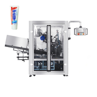 Machine d'étiquetage de roulement de papier de tambour automatique à grande vitesse moteur PLC d'entraînement électrique auto-adhésif pour tuyau de cartons de bouteilles