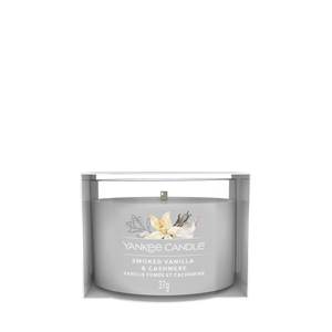 YANKEE CANDLE - Vela votiva en vidrio con aroma a vainilla ahumada y cachemira - Product Image 1