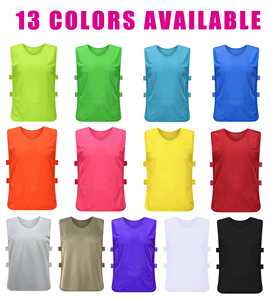 Individuell Bedruckte Kinder-Fußball-Trainingswesten Fußball-Netzweste Herren Netzweste Kinder-Fußballbekleidung Trainingswesten Basketball-Trainingswesten aus Netzstoff - Product Image 2