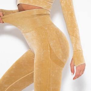 Leggings de yoga pour femmes à taille haute et élastique, grande taille, séchage rapide, respirant, vêtements de sport personnalisés, vêtements de sport pour la salle de sport, vêtements de mise en forme - Product Image 5