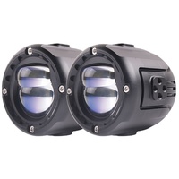 SANVI S21 Bi LED Work Light 65W 3000k Double Couleurs Fonction Clignotante 24V pour Voitures Motos Camions Nouveau