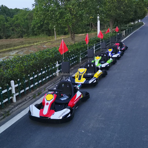 Nuovo stile sportivo a tema divertimento parco elettrico Karting batteria da corsa <span class=keywords><strong>Go</strong></span> <span class=keywords><strong>Kart</strong></span> per bambini e adulti in vendita