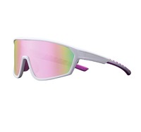 Nouvelles lunettes de soleil de sport 2025 polarisées, lunettes de moto avec monture en PC et verres TAC, étanches et protection UV pour la conduite