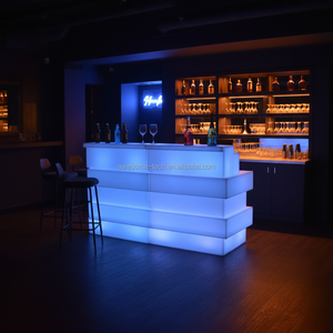 <span class=keywords><strong>Bar</strong></span> de discothèque / <span class=keywords><strong>Bar</strong></span> Tetris droit éclairé par LED pour mobilier de boîte de nuit (Bc190) - Product Image 3