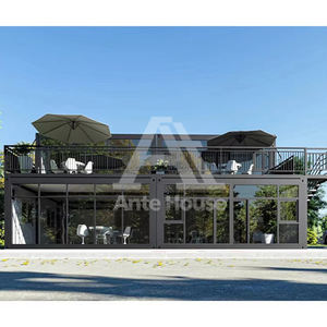 Fabrika doğrudan 20ft demonte konteyner ev | Ayrılabilir prefabrik küçük ev sandviç Panel Villa ile toptan - Product Image 1