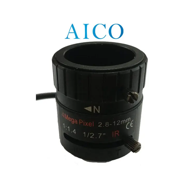 1/2.7 "F1.8 4mp 2.8-12Mm Dc Auto Iris Cs Mount Csmount Cctv Varifocale Zoom Lens Voor 1/2.7 Inch Formaat