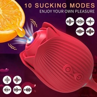 USB-betriebener rosafarbener Dildo vibrator Leistungs starkes Sexspielzeug Klitoris Oral Sucker Nippels timulation Erotische Vagina Saugen Vibratoren