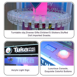 Chất Lượng Cao Đồng Xu Hoạt Động 40 Clip Quà Tặng Trò Chơi Máy Quà Tặng Giải Thưởng Clip Sticker Thẻ Kỹ Năng Trò Chơi Máy Clip Giải Thưởng Máy - Product Image 5