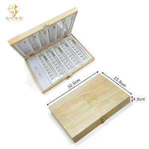 Sıcak satış takı elmas seçici kiti yüzük boyutu referans taş grafik 5A kübik zirkonya karat boyutu karşılaştırma aracı - Product Image 5