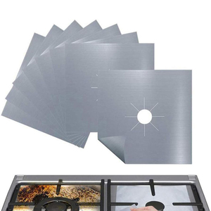 Juego de Protectores de Horno de Alta Resistencia de Grill Magic, Doble Grosor, Cubierta para Quemadores de Estufa de Gas - Product Image 1