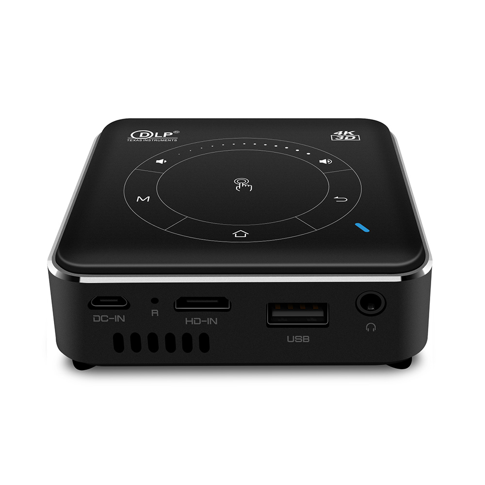 DLP P11 2+16GB - Portable 4K Projector with Android 9.0