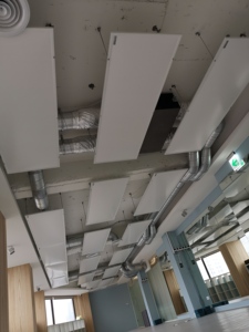 <span class=keywords><strong>Calentador</strong></span> Eléctrico de Techo de 750W con Infrarrojos Lejanos, Protección Contra Sobrecalentamiento, Fibra de Carbono, Control Inteligente por Aplicación - Product Image 5