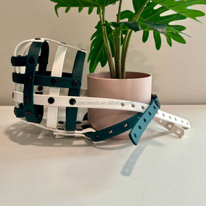 Aangepaste Gepersonaliseerde Pvc Gecoate Hond Snuit Open Neus En Traktatie Gat Voor Gevoelige Honden Gemaakt Van Duurzaam Plastic - Product Image 5