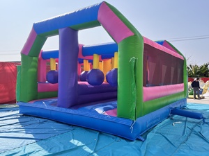 Commercial Small Customized <b>Inflatable</b> Challenging <b>Games</b> Obstacle Course for Kids and Adults Large Trampoline Park <b>Inflatable</b> Tr - Product Image 6