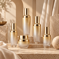 Ensemble d'emballages cosmétiques en verre personnalisés 20ml 30ml 50ml 100ml 120ml Flacons pompe pour sérum et lotion 20g 30g 50g Pots à crème