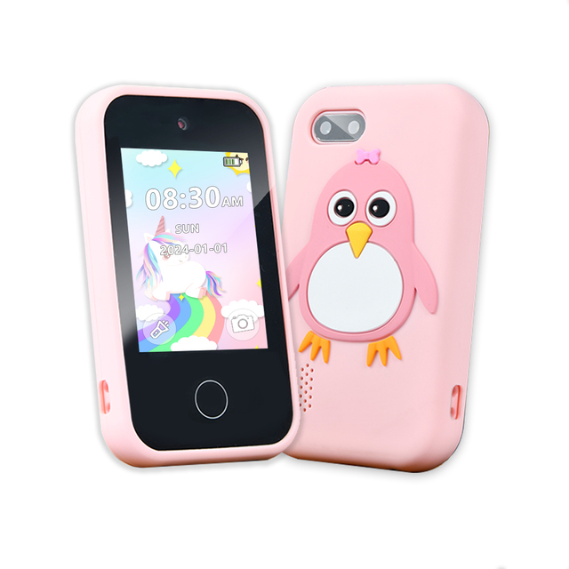 New Cheap Kids Educational Smart Mini Touch Mobile Phone Toy Game Device Smart Learning Toy Camera Learning Game Phone Gift