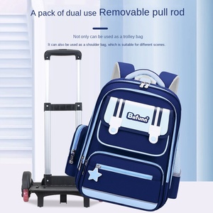 Sac <span class=keywords><strong>à</strong></span> dos Oxford de grande capacité pour élèves du primaire 25 New Pull-Rod Design One Six Grades Cartoon Reduce Burden for Boys - Product Image 4