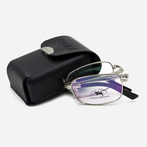 Classic Fashion Alloy Men Optical <strong>Frame</strong> With Spring Hinge Comfortable Male Spectacle Eyeglasses <strong>Frames</strong> Foldable Eyewear - Product Image 2