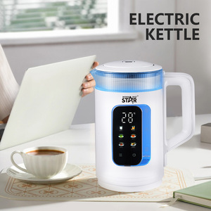 Winning <b>Star</b> Cross-border Touchscreen Six-Level Heat Preservation <b>LED</b> Double-Layer Anti-scalding and Anti-dry-boil Kettle - Product Image 3