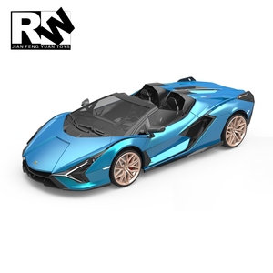 Voiture télécommandée Lamborghini Sian modèle autorisé, échelle 1/12, 2.4G 4CH, grande taille, pour garçons. - Product Image 3