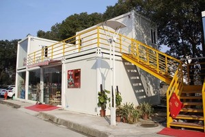 Casa Contenedor Expandible de 20 Pies de Bajo Costo, Garaje Portátil de Montaje Rápido, Casas Plegables Prefabricadas - Product Image 3