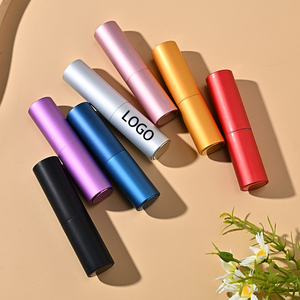 Flacon de parfum rechargeable en vente, 5 ml, 10 ml, 15 ml, 20 ml, flacons en verre pour parfum, flacon en aluminium avec logo, bouchon à vis, couleurs en stock - Product Image 6