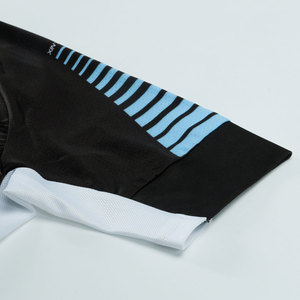 Unisex Ice Silk Bike Parts Sublimation UV Protection Full Zip Customized Short Sleeve Cycling Top Pants 3D <b>Pads</b> for Team Club - Product Image 4