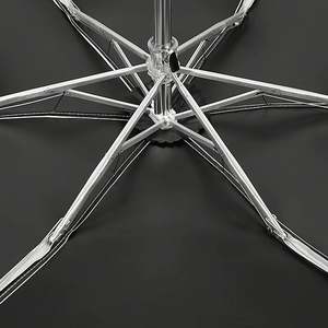 WSY495 Parapluie de poche pliable de petite taille avec logo personnalisé UV de haute qualité, vente en gros - Product Image 5