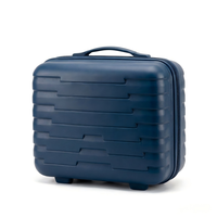 Valise miniature incassable en PP, coque rigide de qualité supérieure, trousse de toilette de luxe, sac cosmétique léger, organiseur de maquillage de voyage, unisexe