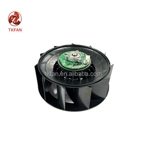 <span class=keywords><strong>Motor</strong></span> de CC de 12V, 24V, 150x69mm, con bajo ruido, alto volumen de aire, cuchillas de plástico, soporte de rodamiento, montaje para purificador de aire - Product Image 6