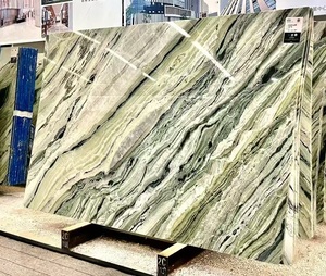 Mármol Jade Shangri <span class=keywords><strong>La</strong></span> |   Piedra Natural Exótica Verde y Blanca Veteada para Hoteles de Lujo y Diseño de Interiores Premium - Product Image 1