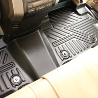Tapis de sol de voiture TPE sur mesure, directement du fabricant, imperméables et résistants aux taches pour Prado LC100 1997-2006, couverture complète