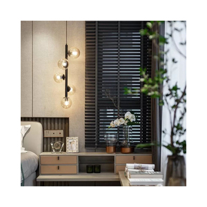 Stores vénitiens motorisés en bois véritable ou imitation bois, à lattes de 50 mm, pour salon - <span class=keywords><strong>Prix</strong></span> de gros - Product Image 4