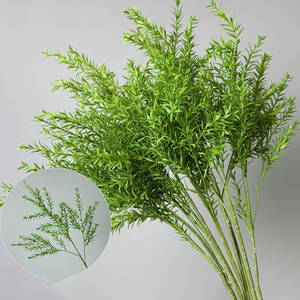 Végétation artificielle essentielle : Longues branches vertes pour décor floral de mariage, chemin de table et arrière-plan - Product Image 5