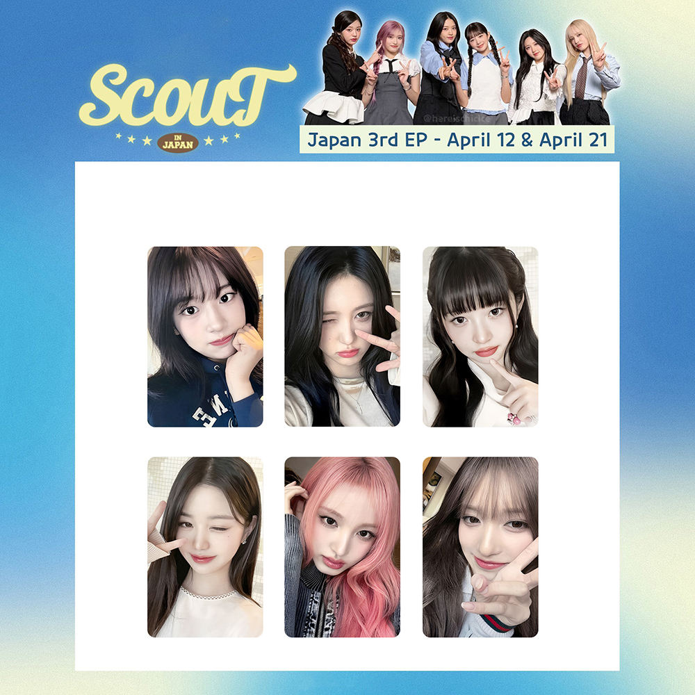KPOP IVE SCOUT JP FANSIGN Selfie Lomo Cards - Cute Collectibles