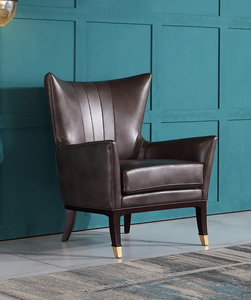 Poltrona di Lusso Contemporanea <span class=keywords><strong>in</strong></span> <span class=keywords><strong>Pelle</strong></span> di Alta Qualità per Soggiorno - Product Image 3