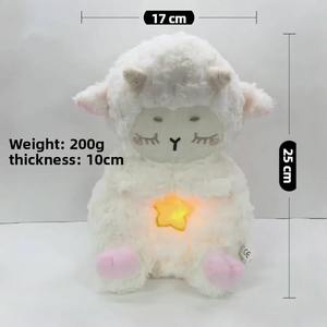 Zachte Gloed Ademende Otter Knuffel Met Rustgevende Geluiden En Zachte Bewegingssensorische Slaaphulp Voor Baby 'S - Product Image 6