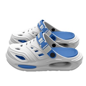 Deran OEM <span class=keywords><strong>Sabots</strong></span> montants pour hommes, plateforme d'été, sandales de plage perforées tendance pour intérieur et extérieur, pantoufles de <span class=keywords><strong>jardin</strong></span> Baotou décontractées - Product Image 1