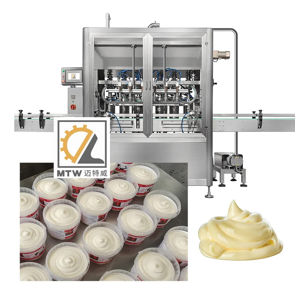 Machine de remplissage de crème épaisse, automatique, personnalisée, MTW