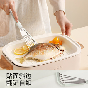 FaSoLa Cooking Spatula <b>Silicone</b> Non Stick Heat Resistant For Stir Fry Pan Fry Dishwasher Safe Heavy Duty Kitchen <b>Tool</b> - Product Image 2