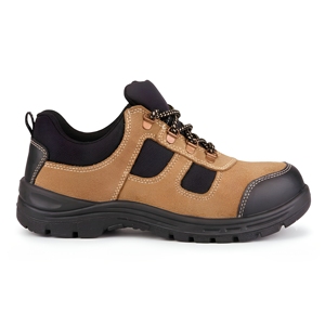 Chaussures de sécurité antistatiques basses pour hommes, avec embout en acier, en daim, respirantes, à lacets, pour le travail industriel et la construction - Product Image 2
