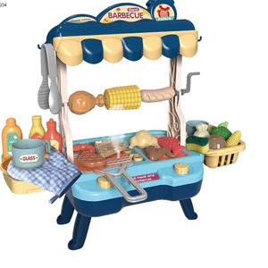 <strong>Toy</strong> Grill <strong>Color</strong> <strong>Changing</strong> <strong>Food</strong> Pretend Play Cooking Game Simulated Music Lighting Steam Spray Bbq Set <strong>Toys</strong> for Kids - Product Image 1
