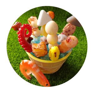 Jouets de cuisine d'extérieur pour enfants : Faux barbecue, aliments artificiels, jouets de bœuf rôti, jouets de barbecue, aliments de jeu, jouets de cuisine, modèle de cuisson, accessoires de photographie - Product Image 3